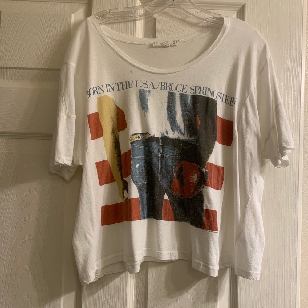 Oversized Bruce Springsteen t shirt